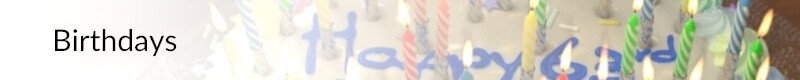 Birthdays